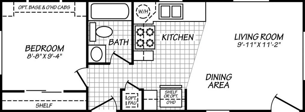 Cascadia Value 12321T Floor Plan