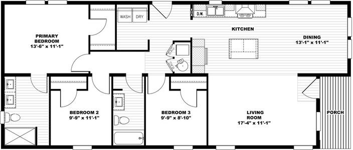 Whole lotta love floor plan home features