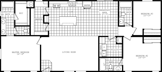 Hd2860c floor plan home features