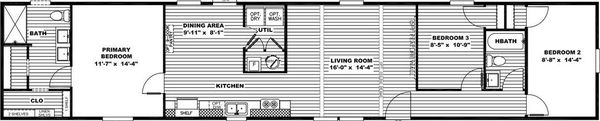 Grand living 76b floor plan home features