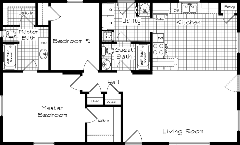 Cedar Canyon 2048 Floor Plan