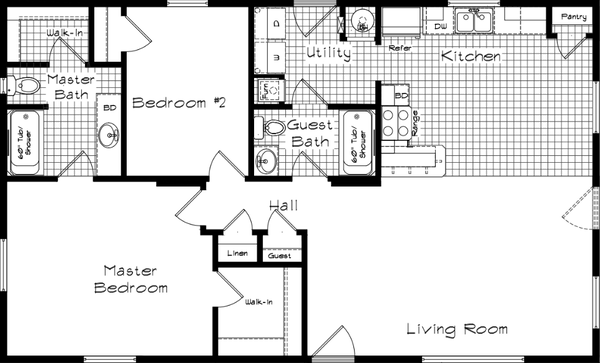 Cedar canyon 2048 floor plan home features