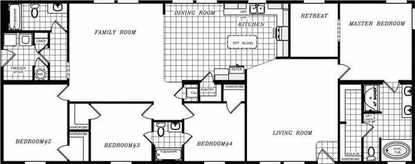 Karsten k3076b floor plan home features