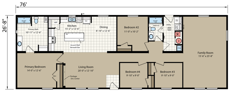 Dreamworks dw4764f floor plan home features