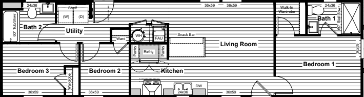 Livin' on a prayer floor plan home features