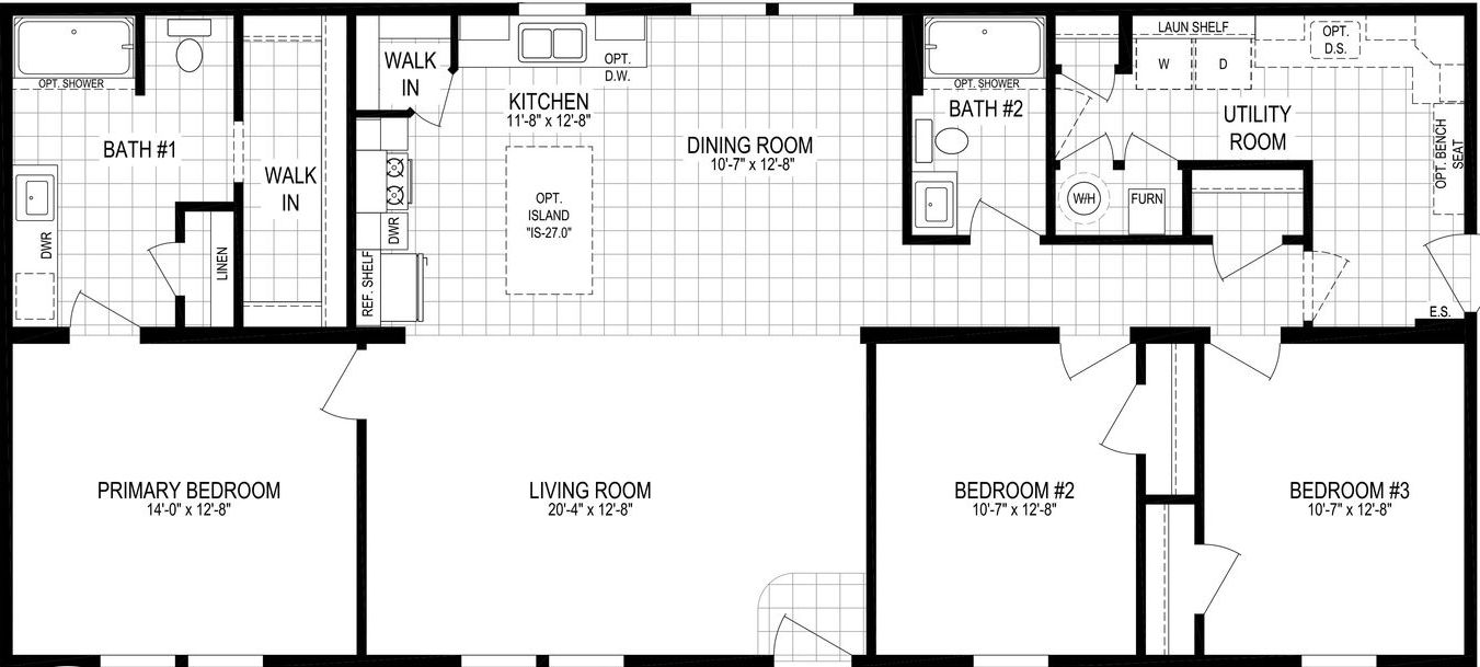 Elm st floor plan home features