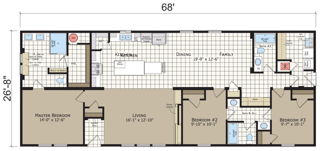 Catena ct4683b floor plan home features