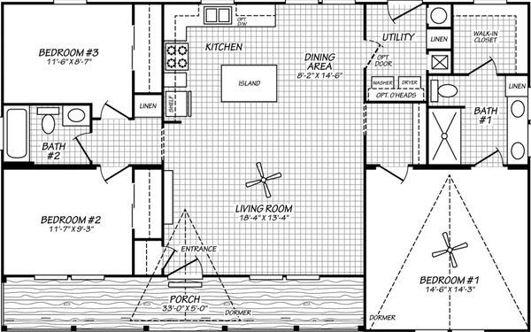 Eastwood 30483p floor plan home features