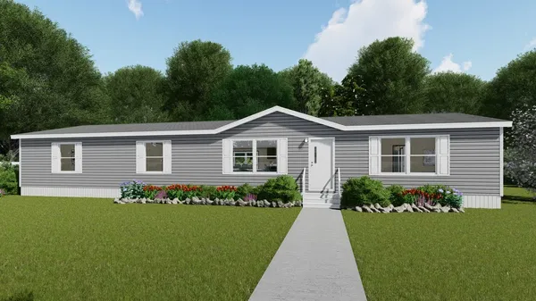 Pride hero, elevation, and exterior home features