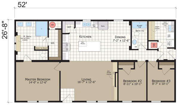 Catena ct4523b floor plan home features