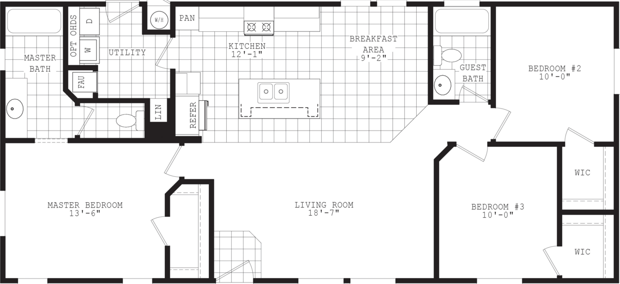 Sierra Value 24523B Floor Plan