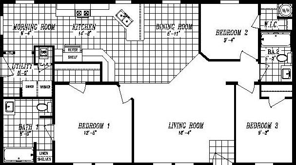 CYN2848D Floor Plan