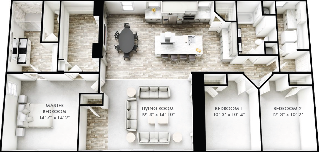 Odyssey 60XL Floor Plan