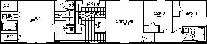 Cyn1570a floor plan home features