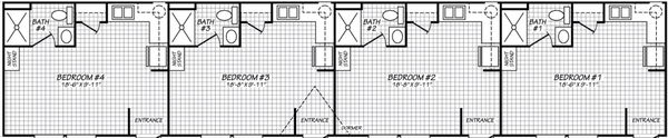 Americana 16764k floor plan home features
