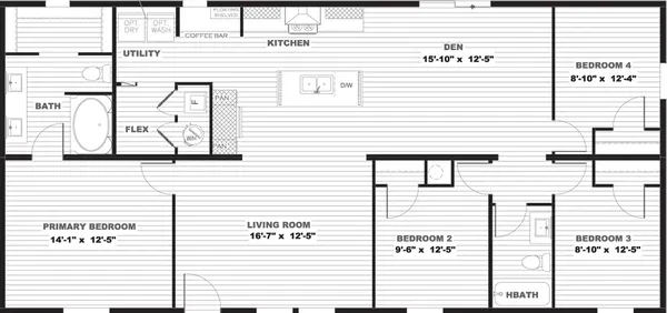 Boone floor plan home features