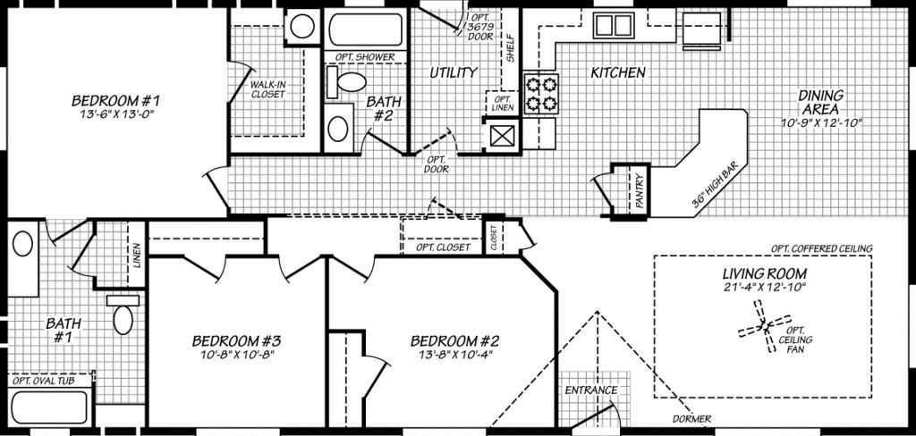 Evergreen 28563E Floor Plan