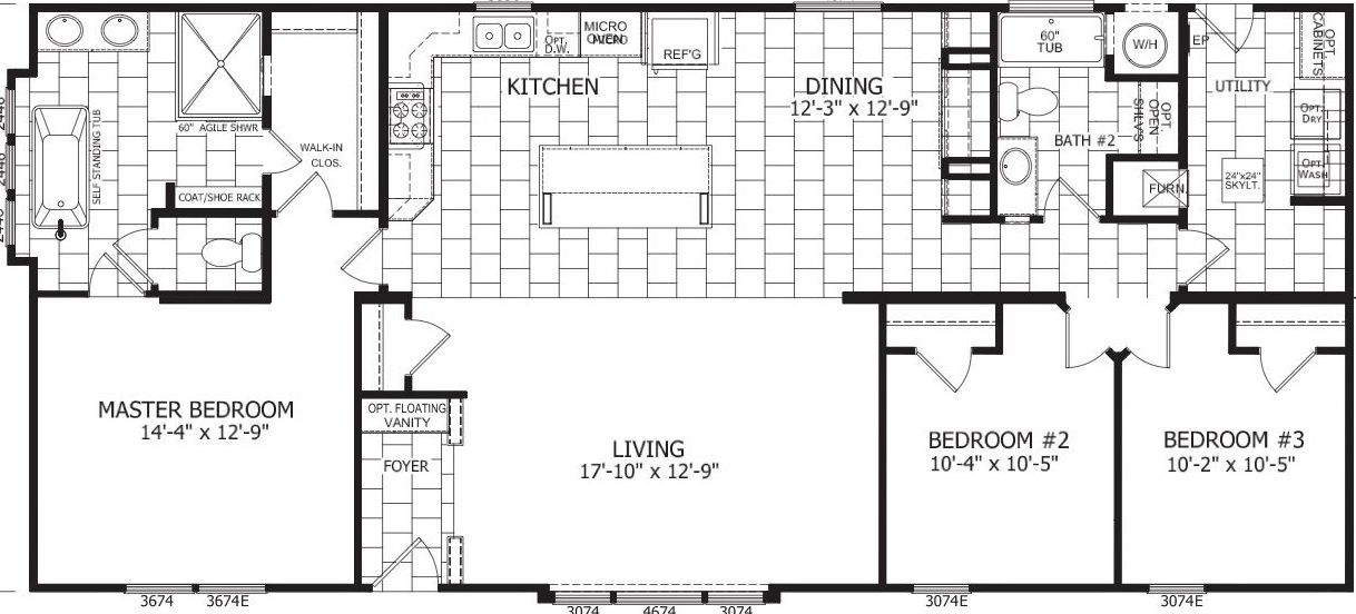 Redwood Floor Plan