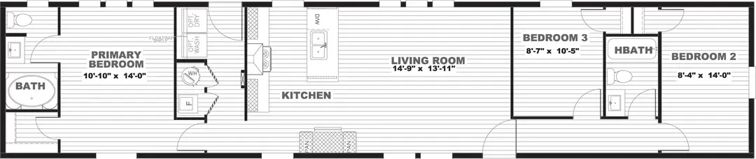 Magellan floor plan home features