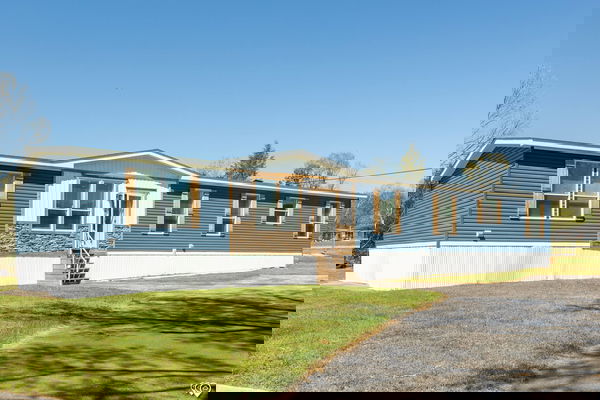 Cedar lake hero, elevation, and exterior home features