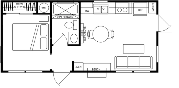 Shore park 3200 floor plan home features