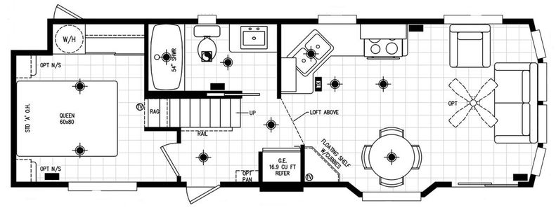 Alpine-120al11351f hero and floor plan home features