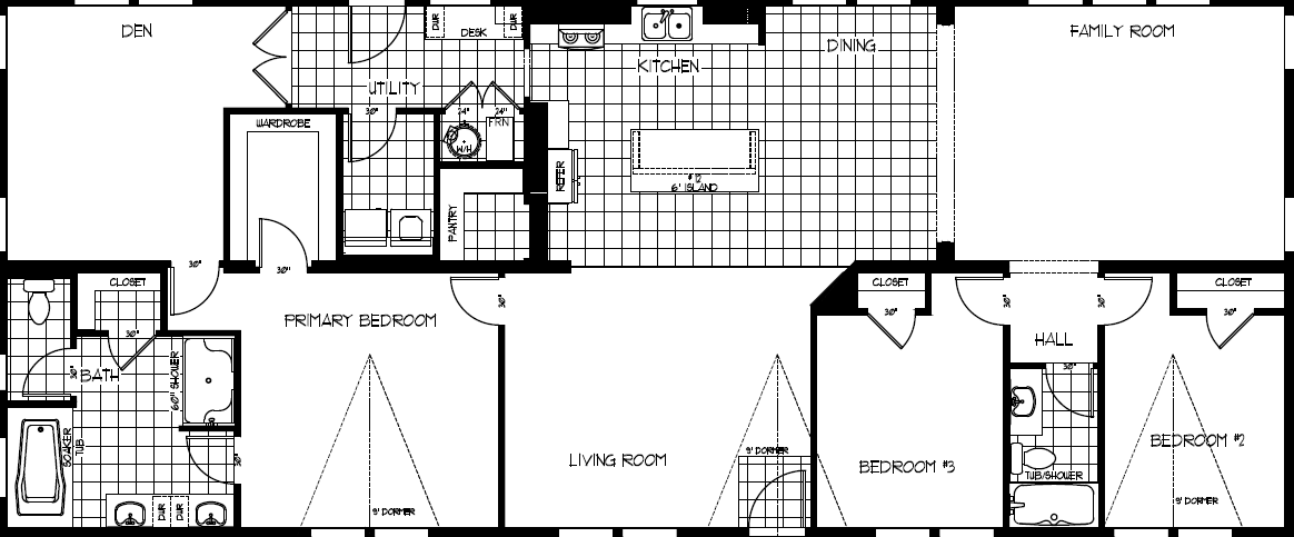 RC3072A Floor Plan