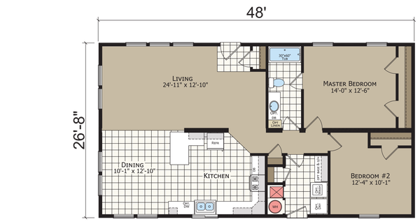 Crystal bay estates cb4482c floor plan home features