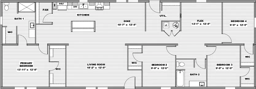 Ambition floor plan home features
