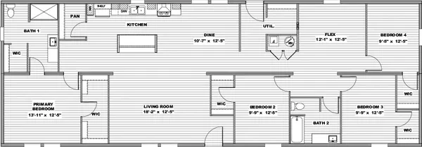 Ambition floor plan home features