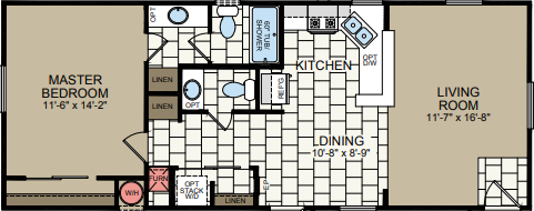 Sunrise SR1844 Floor Plan