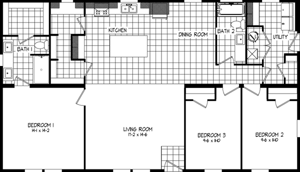 Miles plus floor plan home features