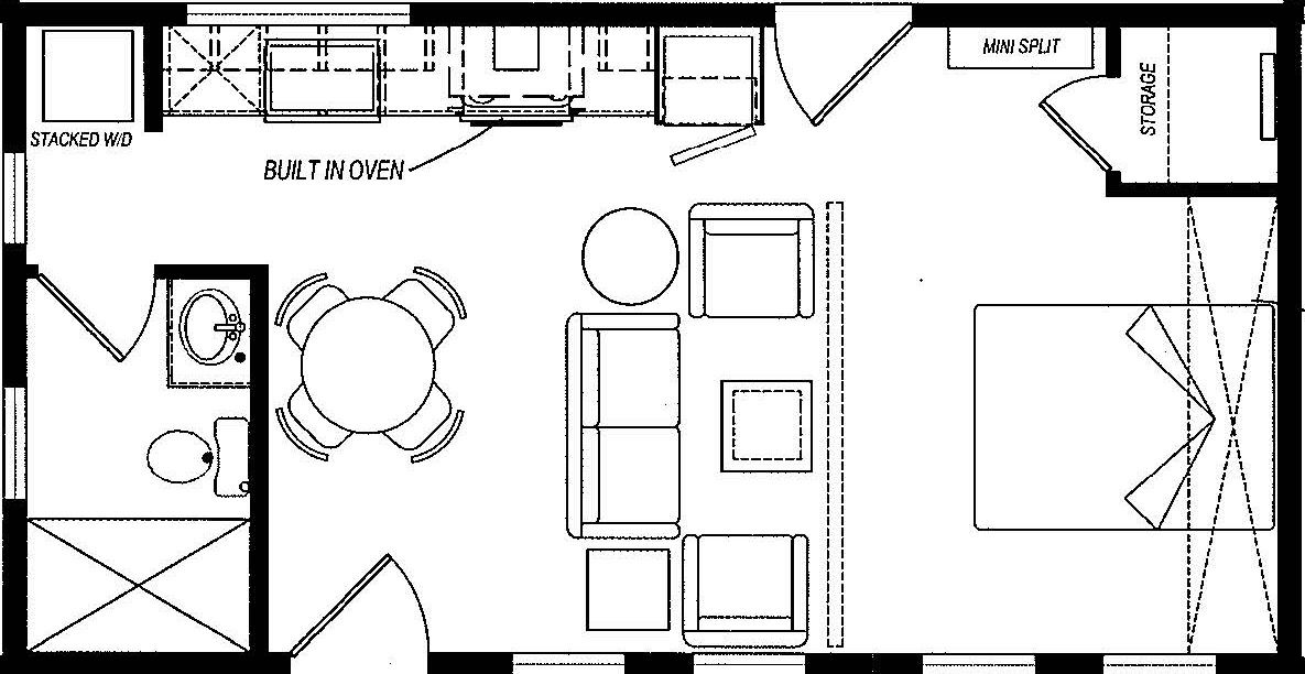 GS 435 ADU Floor Plan