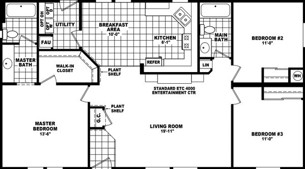 Hd2848a floor plan home features