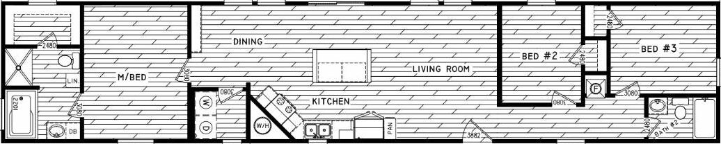 The caney creek floor plan home features