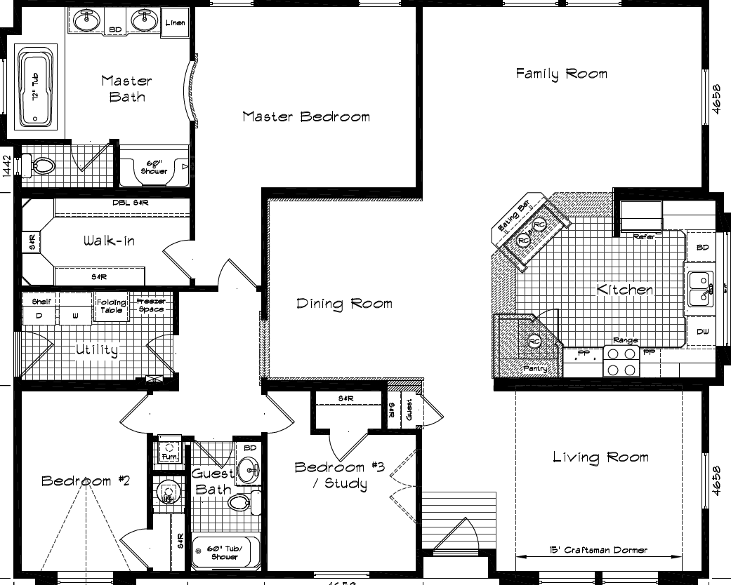 Grand Manor 6003 Floor Plan