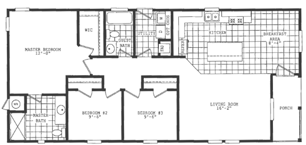 Liberty 24523a floor plan home features