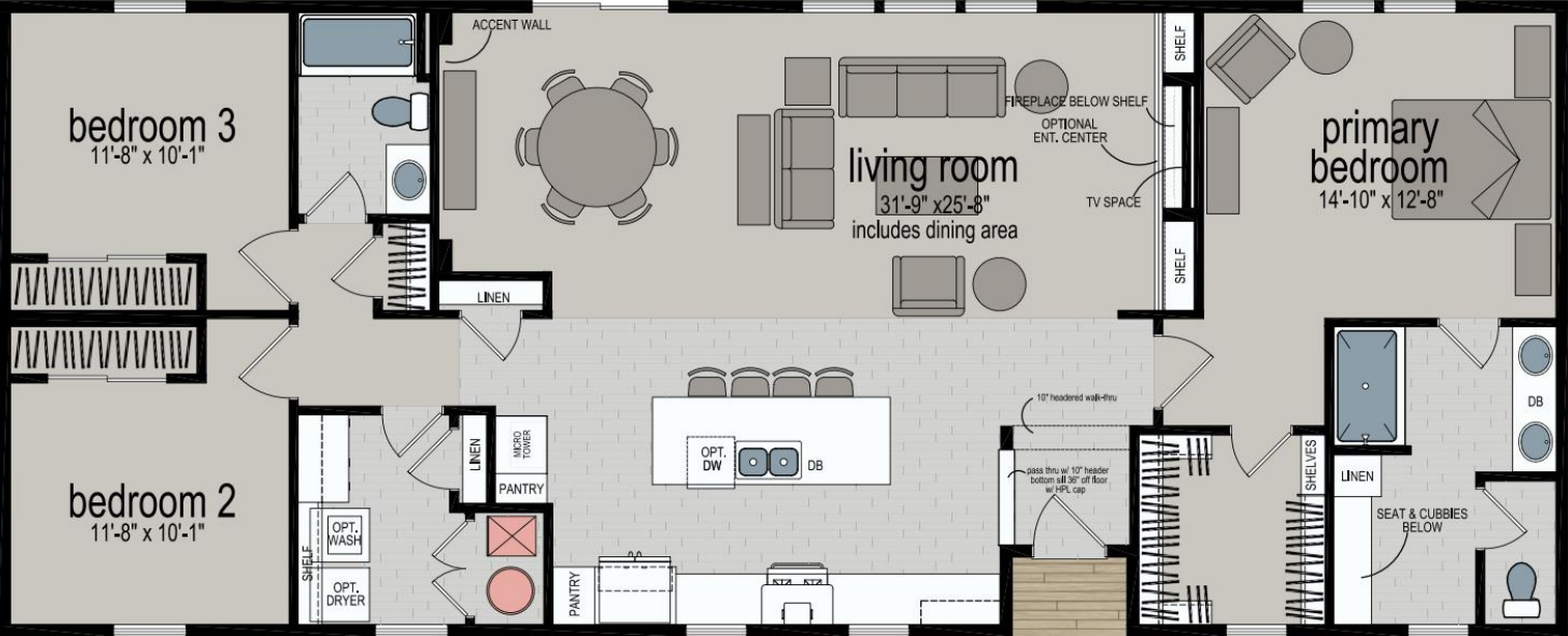 Crystal Bay Floor Plan