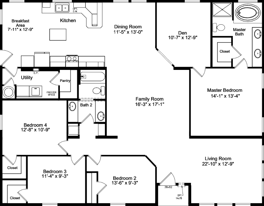 Mount Adams Floor Plan