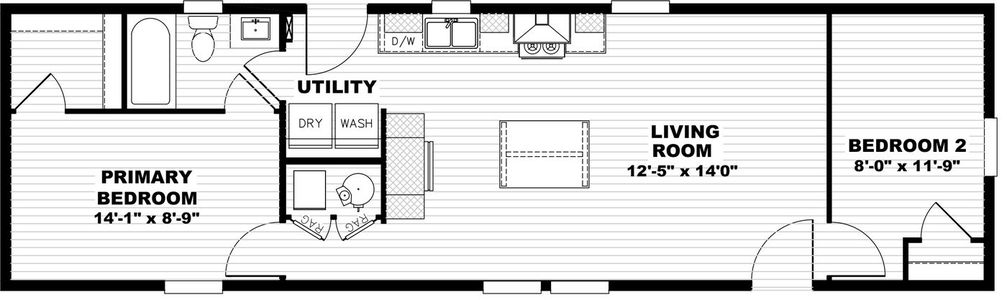 Layla floor plan home features