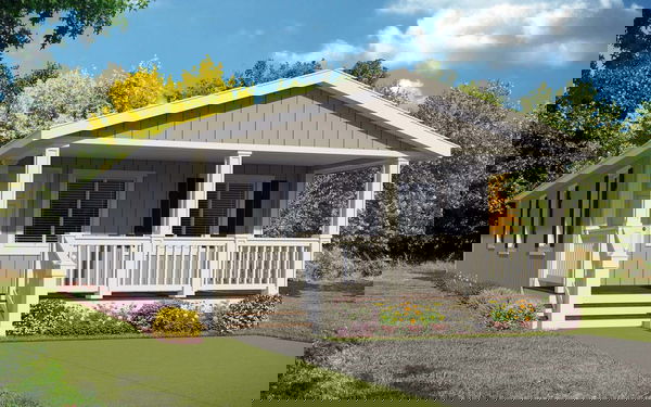 Bd 21 hero, elevation, and exterior home features