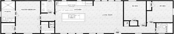 The cheaha floor plan home features