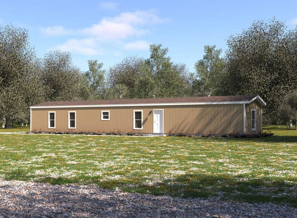 Landmark 16763i hero, elevation, and exterior home features