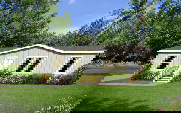 La jolla hero, elevation, and exterior home features
