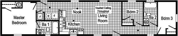 Blazer select ts1003-p floor plan home features