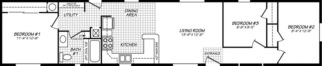 Sandpointe 14663a floor plan home features