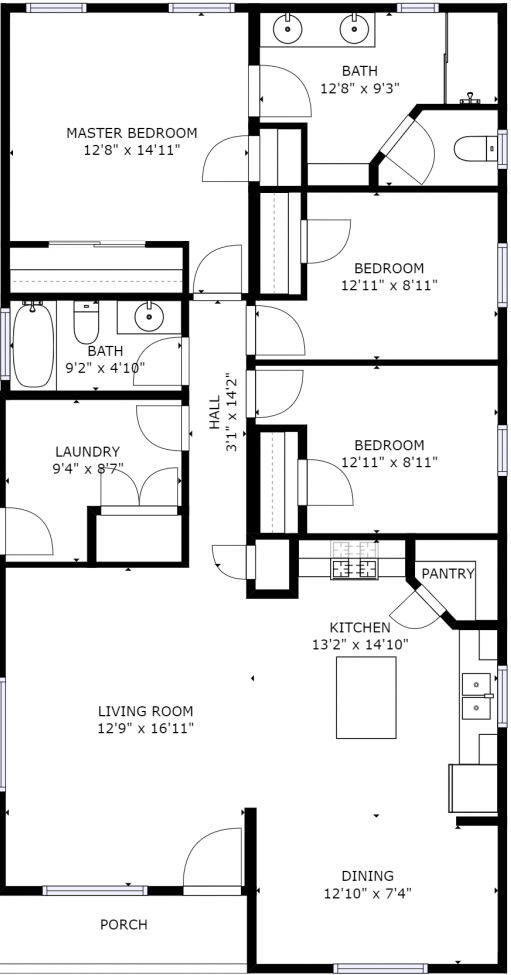 RC2752B Floor Plan