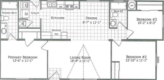 CM-3483S Floor Plan