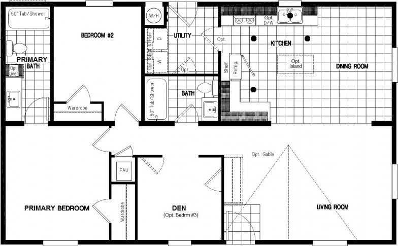 Drm444f floor plan home features