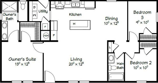 Evolution series monroe ii model 2850 floor plan home features